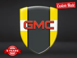 GMC Pegatinas Logo Negocio Deporte Estrella Minimalista